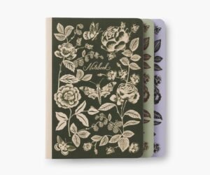 Stitched Notebook Set - English Rose