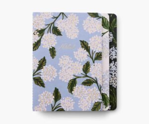 Stitched Notebook Set - Hydrangea