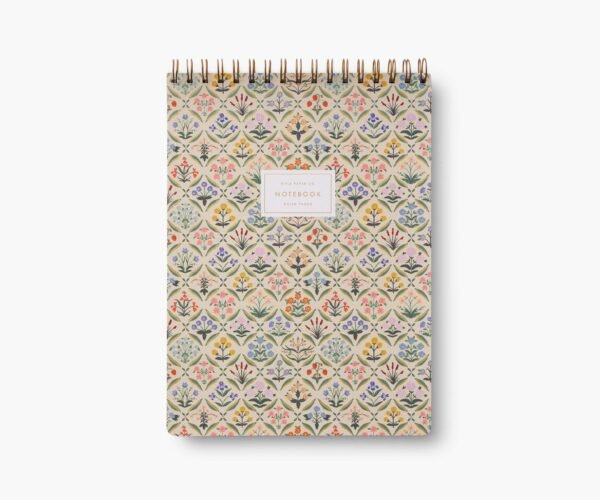 Large Top Spiral Notebook - Estee