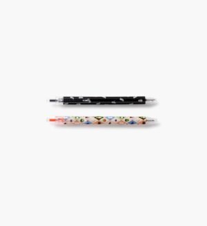 Gel Pen Set of 2 - Halloween Argyle